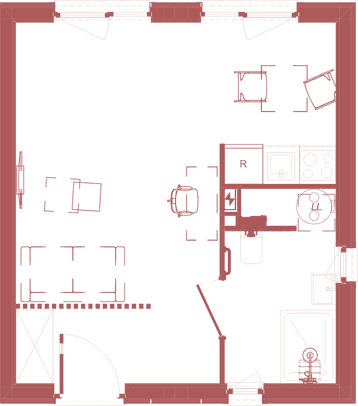 Plan T1 double-module